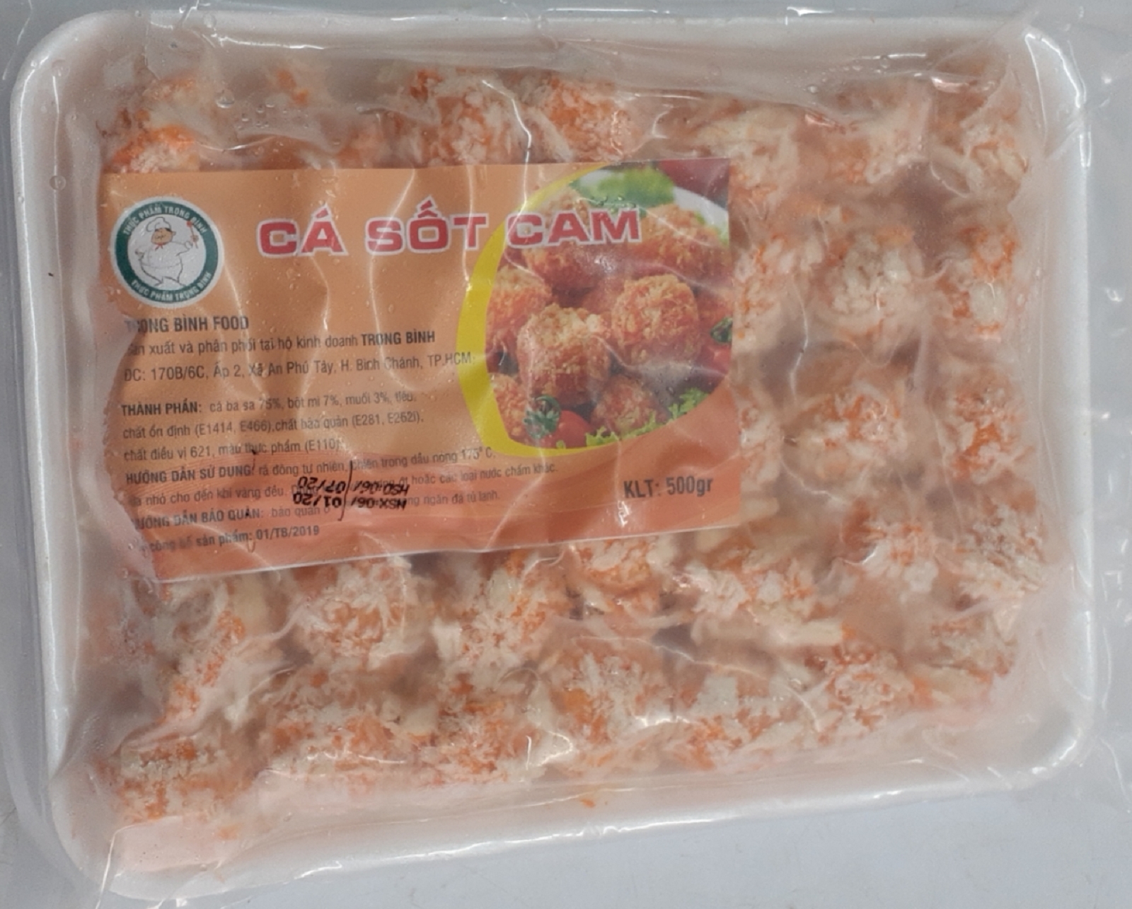 Cá Hải Sản Sốt Cam Trọng Bình
